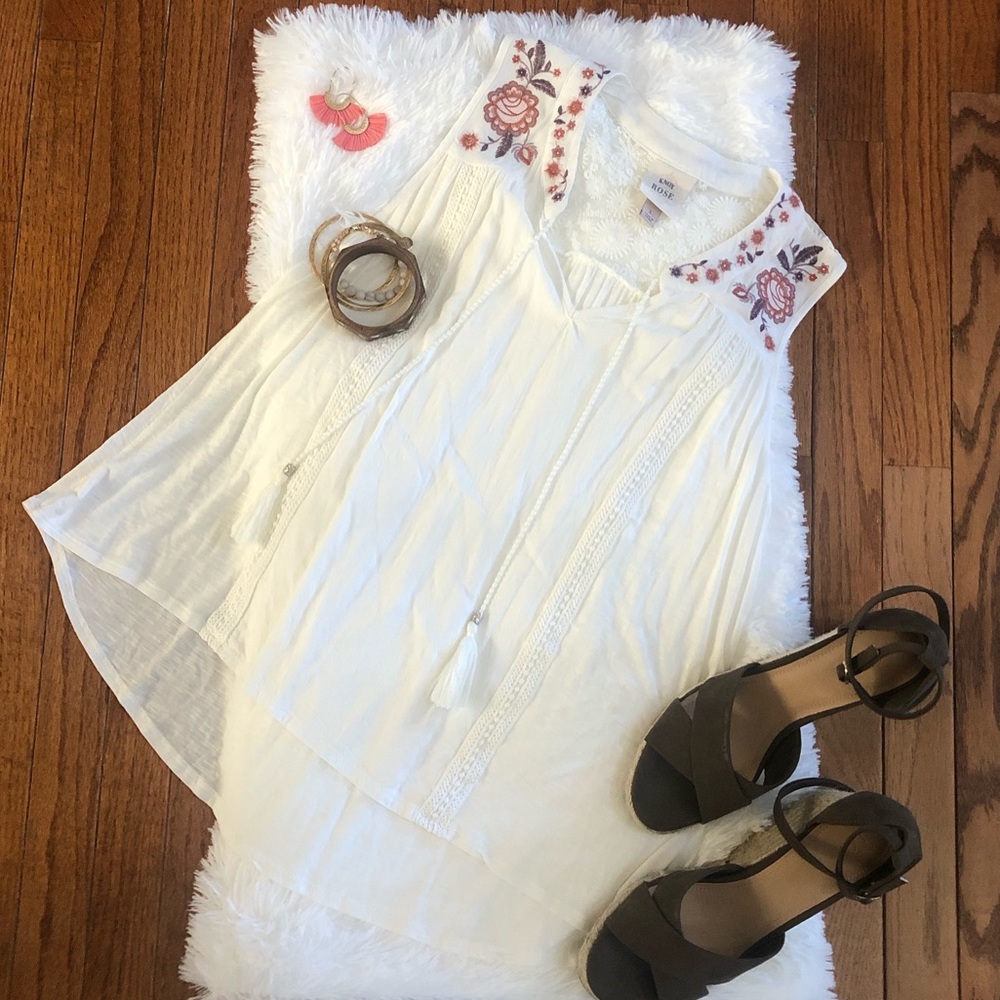 BOHO Floral Top